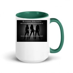 15oz Ceramic Mug with Color Inside