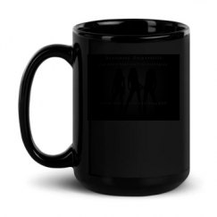 15oz Black Glossy Mug