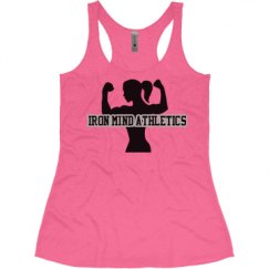 Ladies Slim Fit Super Soft Racerback Triblend Tank