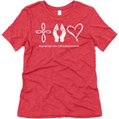 Ladies Relaxed Fit Super Soft Triblend Tee
