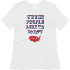 Ladies Relaxed Fit Super Soft Triblend Tee