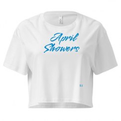 Ladies Festival Cali Crop Top Tee