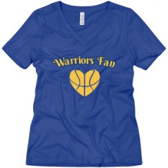 Ladies Relaxed Fit V-Neck Tee