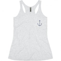 Ladies Slim Fit Super Soft Racerback Triblend Tank