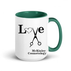 15oz Ceramic Mug with Color Inside