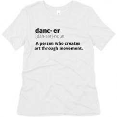 Ladies Relaxed Fit Super Soft Triblend Tee