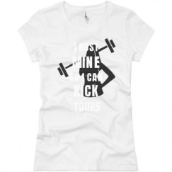 Ladies Slim Fit Basic Promo Jersey Tee
