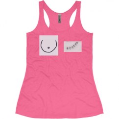 Ladies Slim Fit Super Soft Racerback Triblend Tank