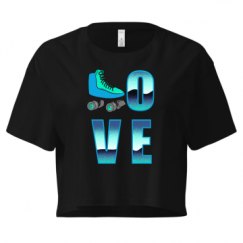 Ladies Festival Cali Crop Top Tee