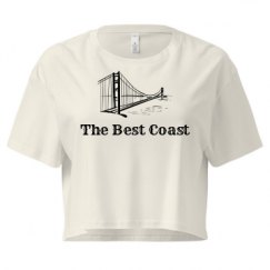 Ladies Festival Cali Crop Top Tee