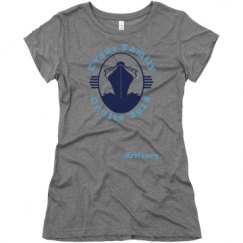 Ladies Slim Fit Super Soft Triblend Tee