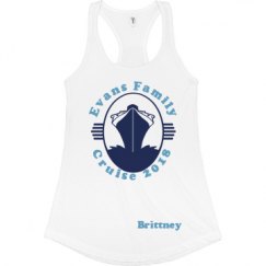 Ladies Slim Fit Racerback Tank Top