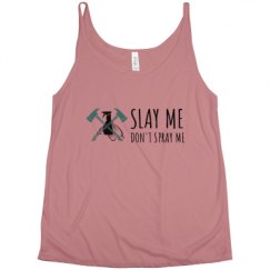 Ladies Flowy Slouchy Tank