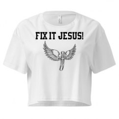 Ladies Festival Cali Crop Top Tee