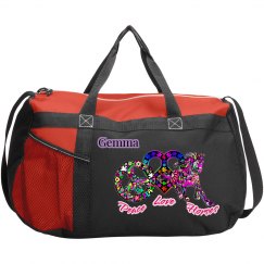 Peace, Love, Horses Duffle