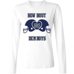 Ladies Relaxed Fit Basic Long Sleeve Tee