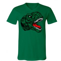 Unisex V-Neck Jersey Tee