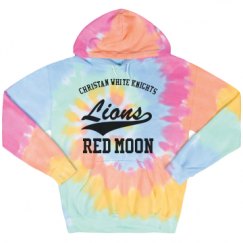 Unisex Tie-Dye Fleece Hoodie