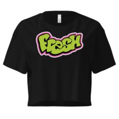 Ladies Festival Cali Crop Top Tee