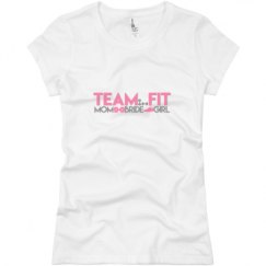Ladies Slim Fit Basic Promo Jersey Tee
