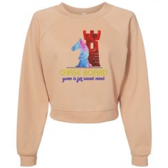 Women's Raglan Pullover Fleece