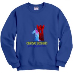 Unisex Film and Foil Crewneck Sweatshirt