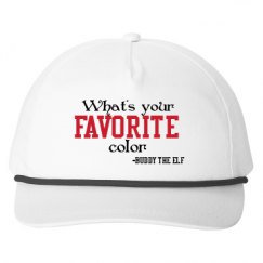 Snapback Five-Panel Rope Hat