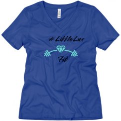 Ladies Relaxed Fit V-Neck Tee