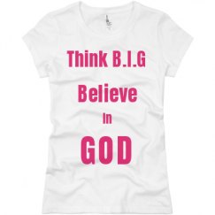 Ladies Slim Fit Basic Promo Jersey Tee