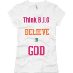 Ladies Slim Fit Basic Promo Jersey Tee