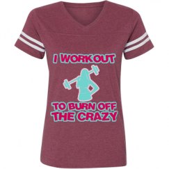 Ladies Relaxed Fit Vintage Sports Tee