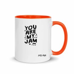 11oz Ceramic Mug with Color Inside