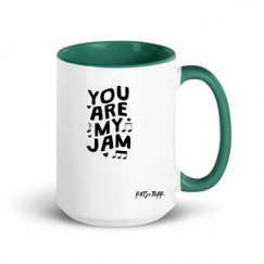15oz Ceramic Mug with Color Inside