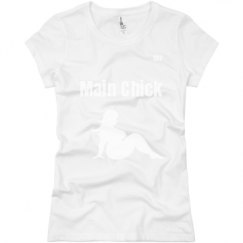Ladies Slim Fit Basic Promo Jersey Tee
