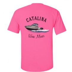 Unisex Ultra Cotton Safety Neon Crewneck Tee