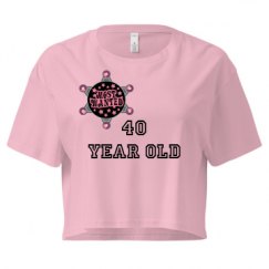 Ladies Festival Cali Crop Top Tee