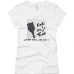 Ladies Slim Fit Basic Promo Jersey Tee