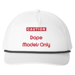 Snapback Five-Panel Rope Hat