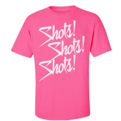Unisex Ultra Cotton Safety Neon Crewneck Tee