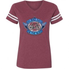 Ladies Relaxed Fit Vintage Sports Tee