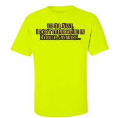 Unisex Ultra Cotton Safety Neon Crewneck Tee