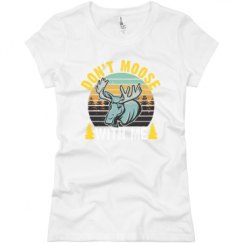 Ladies Slim Fit Basic Promo Jersey Tee