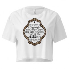 Ladies Festival Cali Crop Top Tee