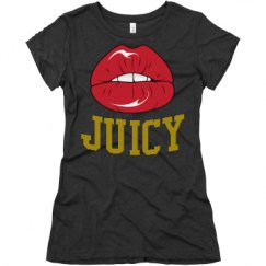Ladies Slim Fit Super Soft Triblend Tee