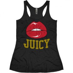 Ladies Slim Fit Super Soft Racerback Triblend Tank