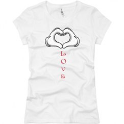 Ladies Slim Fit Basic Promo Jersey Tee