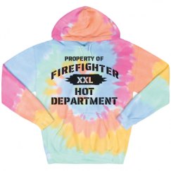 Unisex Tie-Dye Fleece Hoodie