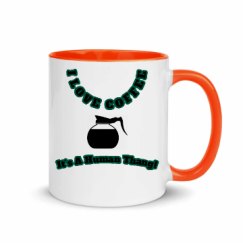 11oz Ceramic Mug with Color Inside