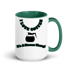 15oz Ceramic Mug with Color Inside