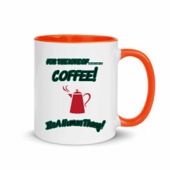 11oz Ceramic Mug with Color Inside